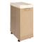 Household Essentials Narrow Collapsible Laundry Hamper with Liner & Lid